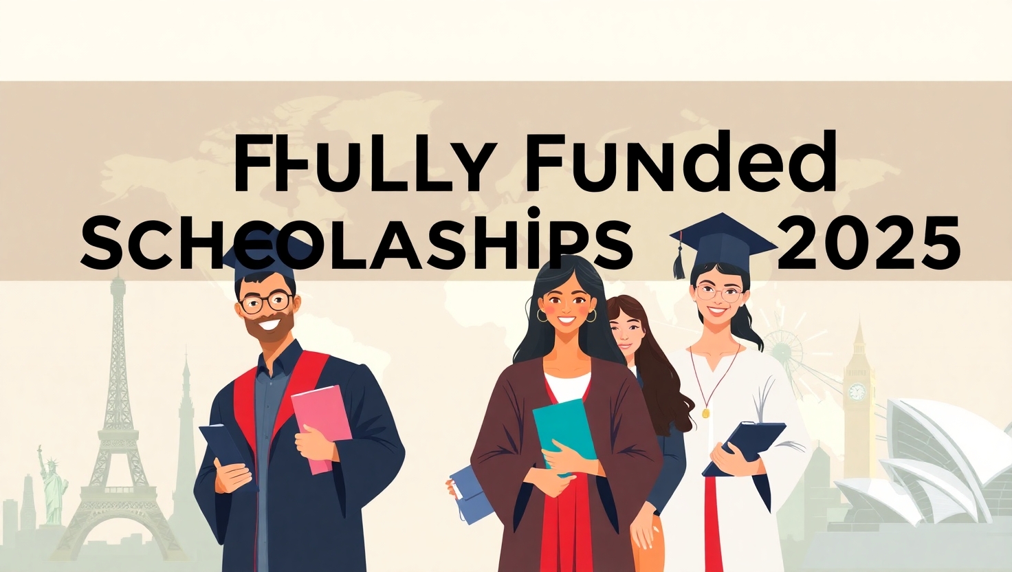 Top 20 Fully Funded Scholarships for International Students in 2025